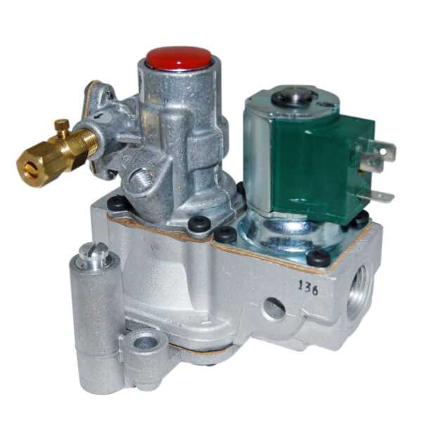 G93 series regulated combination gas valve with manual pilot adjust