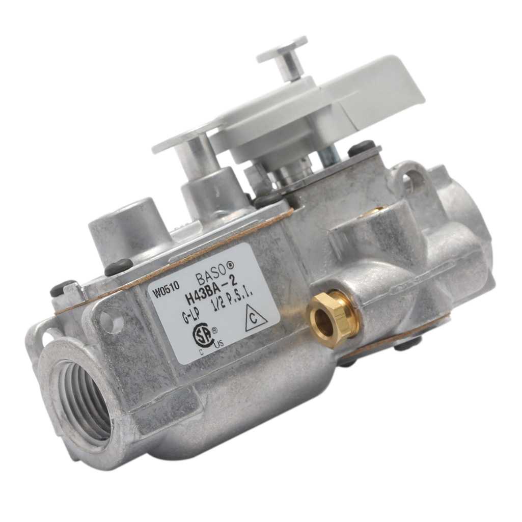 H43 Series Automatic Shut Off Pilot Safety Gas Valve With Manual Shut 