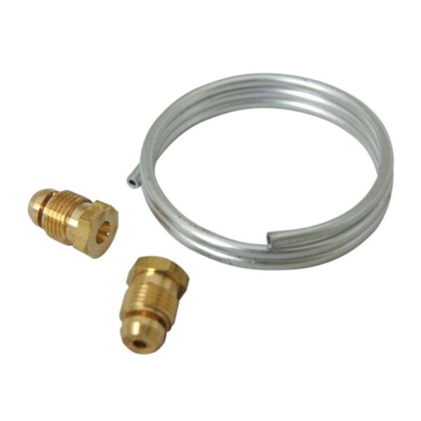 Y99AR 2 baso aluminum pilot gas burner tubing with compression fittings