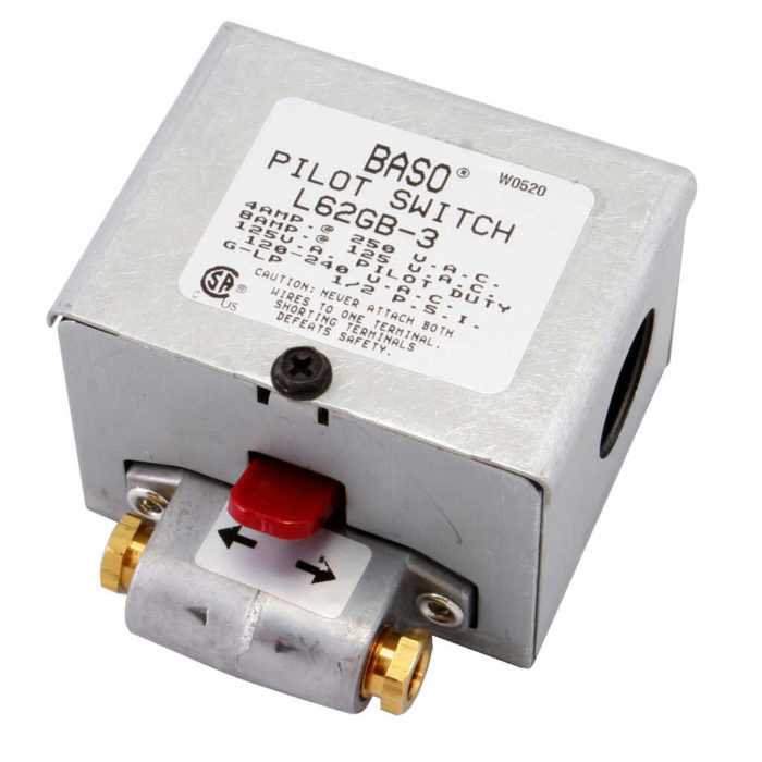 BASO Gas Products LLC Gas Control Products, gas valves, pilot burners