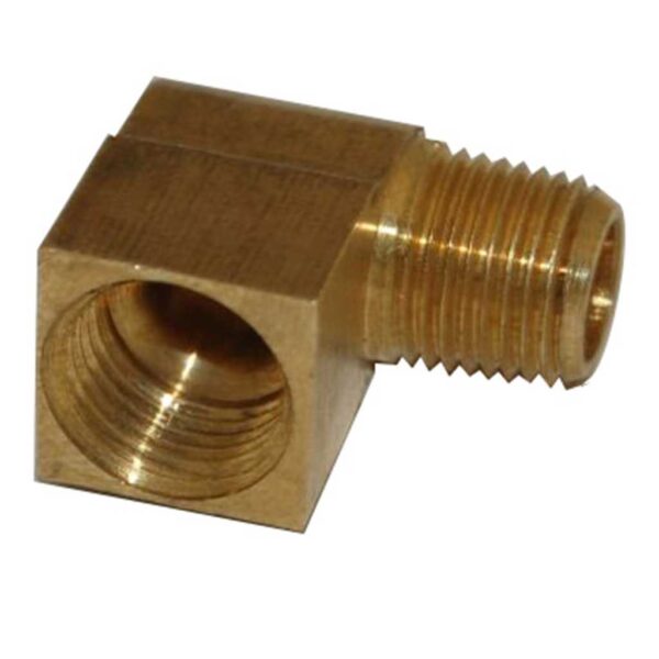 17191-10H Elbow Fitting, 1/8-27 NPTF to 7/16-24 Female Compression