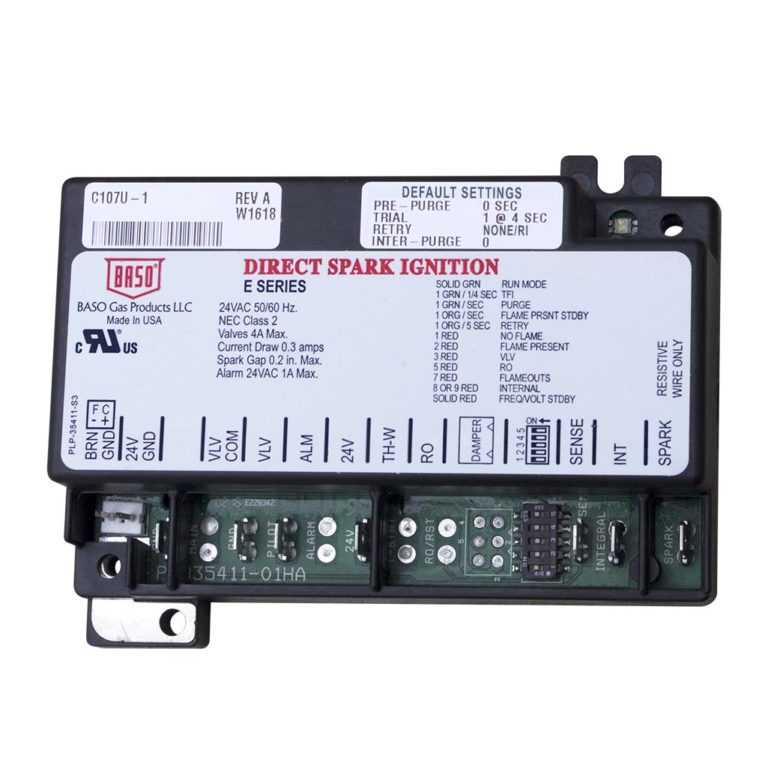 Universal Direct Spark Ignition Control Model C107U BASO Gas