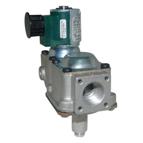 BGC258 Class B Bottom Combination Regulated Single Solenoid Gas Valve