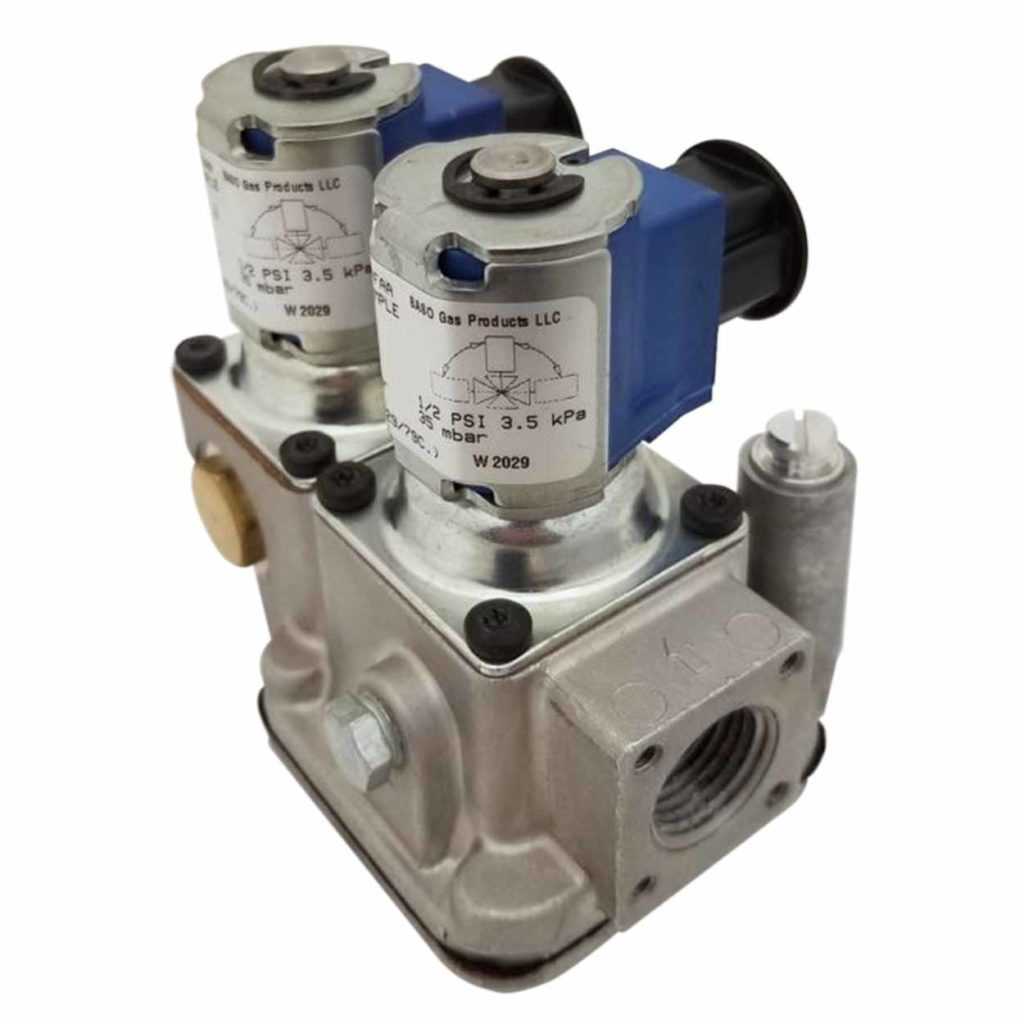 BGG262 Series Redundant Hi/Lo Solenoid Operated Gas Valve (Thread in
