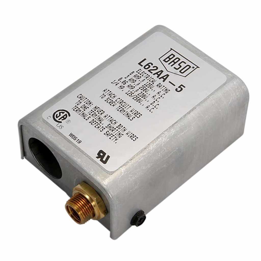 L62 Series BASO® Pilot Safety Switch BASO Gas Products LLC